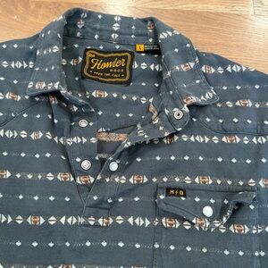 Howler Bros Ranchero Jacquard Polo Large